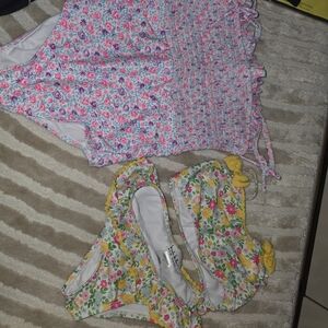 Floral Two-Piece Swimsuit